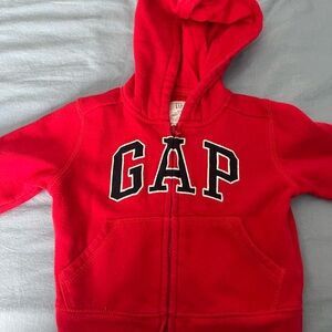 GAP Red Hoodie 6-12 months